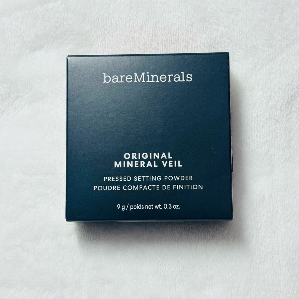 BAREMINERALS ORIGINAL MINERAL VEIL PRESSED SETTING POWDER - Sheer Deep - NIB